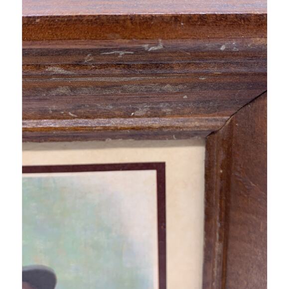 Vintage Arthur Sarnoff Framed Ringo The Clown Rolo The Clown Litho Pair Read - Picture 10 of 12